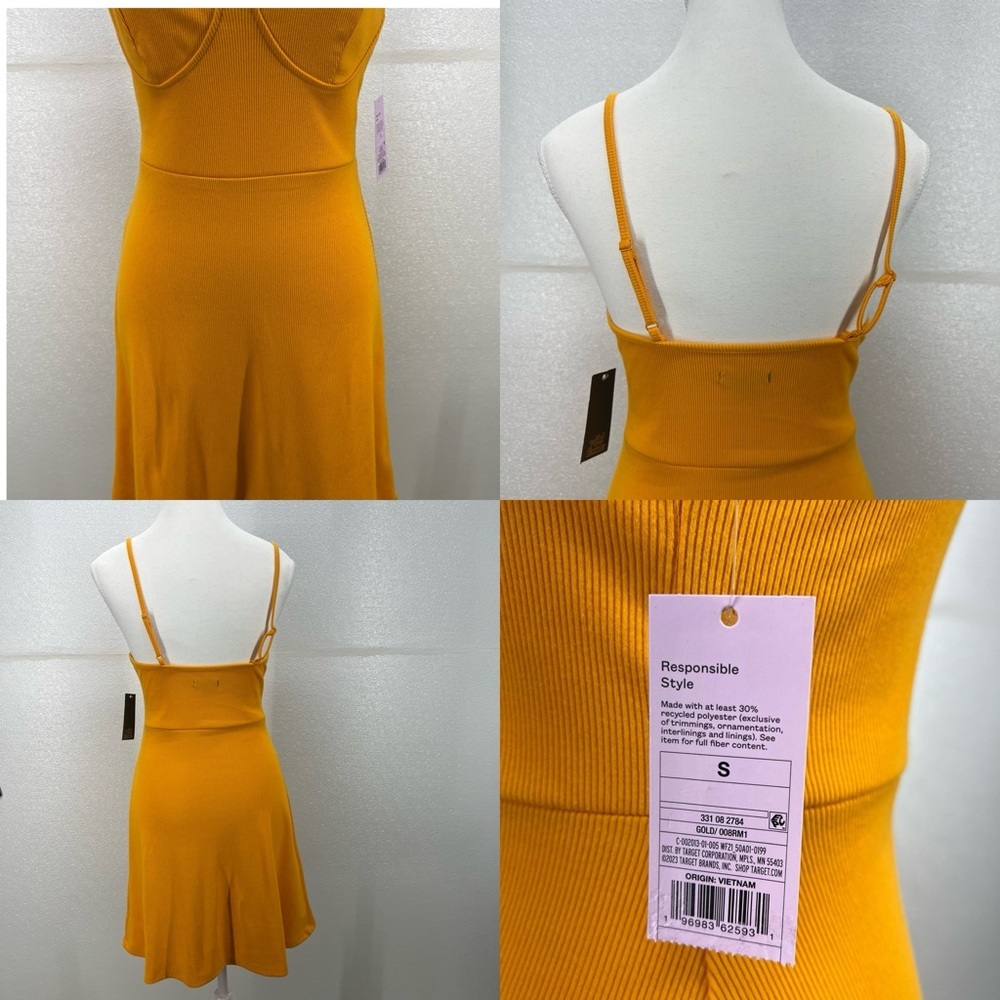 NWT Women's Mini Knit Skater Dress
Gold‎  Fable S - Picture 13 of 14